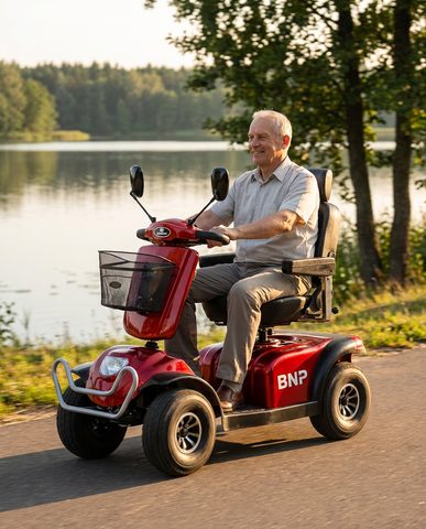 BNP Quad Senior — Четырёхколёсный скутер с креслом