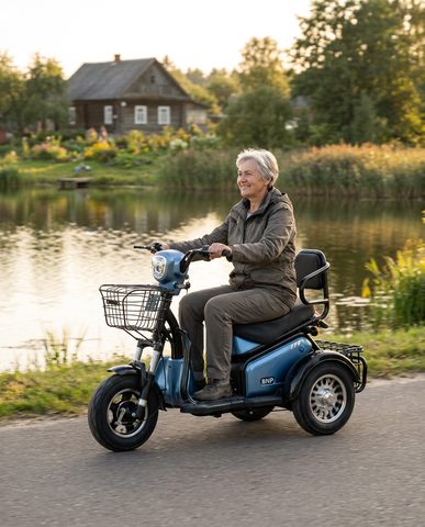 BNP Trike City — Городской трицикл с корзинами